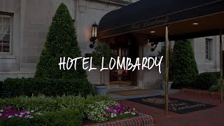 Hotel Lombardy Review - Washington , United States 56737