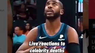 Live Reaction of Kobe Bryant Death in a Helicopter Crash
