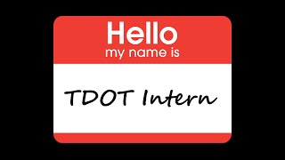 2020 TDOT Internships