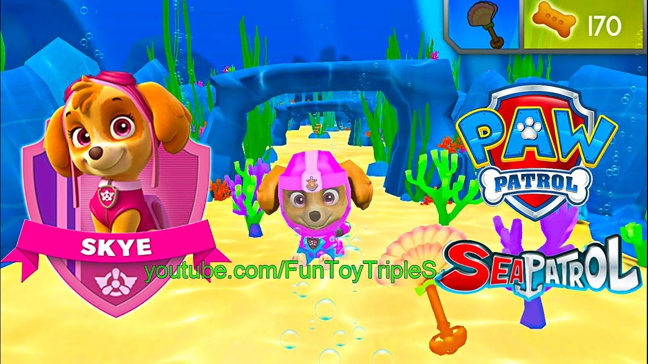 paw-patrol-air-sea-skye-under-the-sea-youtube