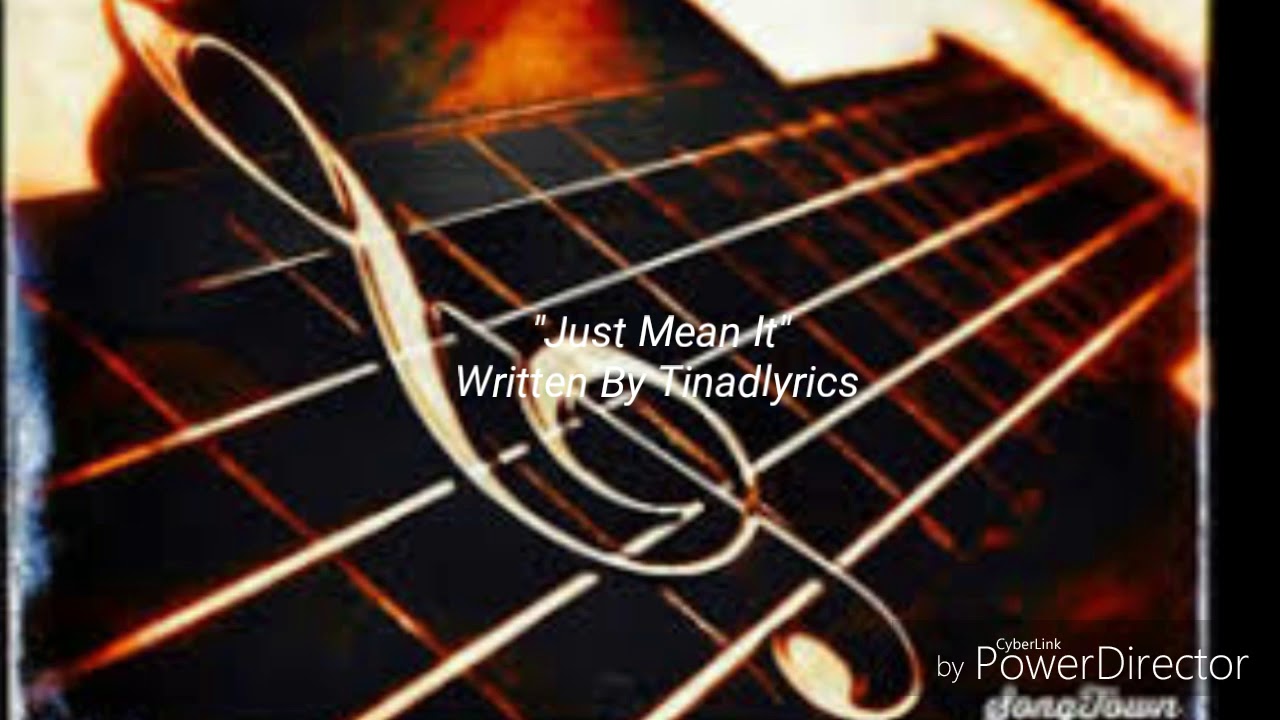 Mystic Beauty - Just Mean it (Clip) (Songwriter)