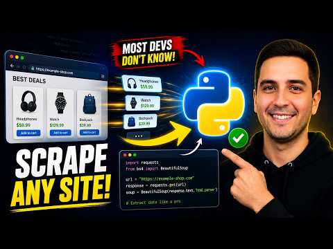 Insane Web Scraping Skills Every Python Dev Is Missing