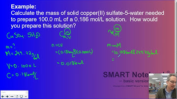 Preparing a Standard Solution from a Solid