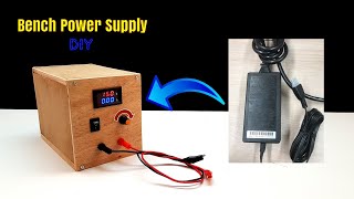 Build your own Variable Lab Bench Power Supply from Printer Adapter