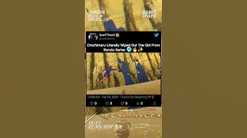 Orochimaru Literally Wiped Out The Girl From Boruto Series 🥶🔥✨ || #shorts #anime #boruto