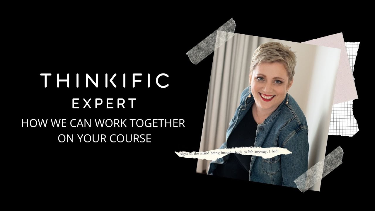 Course Creators how I work with you as Thinkific Approved Expert - YouTube