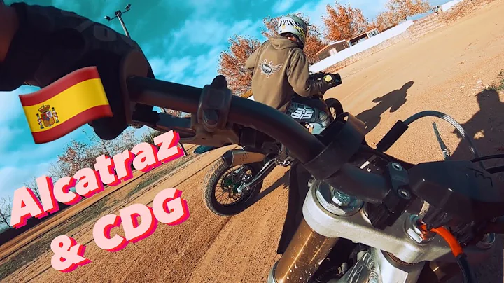 Riding flat track in Spain - Alcatraz