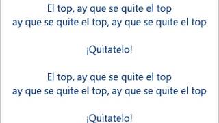 Tapo Raya Quitate El Top Lyrics
