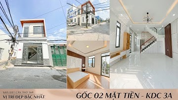 NHÀ MỚI “ GỐC 2 MẶT TIỀN “ KDC 3A GẦN CHỢ NỔI CÁI RĂNG | GIẢM MẠNH 450TR CÒN 2TY550