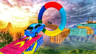 Real Impossible Tracks #1 | Extreme Stealth Racer: New Car Stunt Games 2020 | Android Gameplay screenshot 5