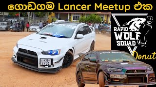 Rapid wolf meet up Godagama 2023 | car meet up Lancer EX, CB, CS , BOX, Car Drifting and motor show