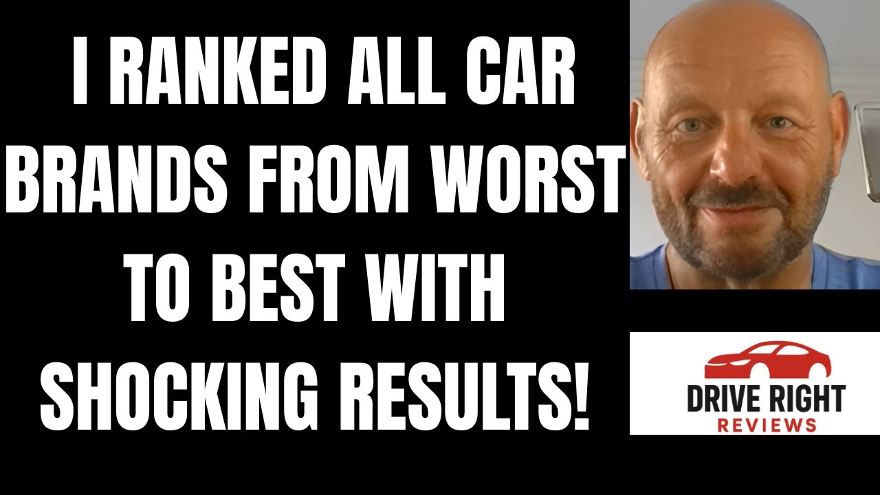I Ranked Every MAJOR CAR BRAND From WORST to BEST (With SHOCKING ...