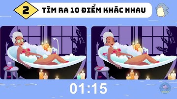 Trò Chơi Tìm Điểm Khác Biệt Giữa Hai Bức Tranh | Quiz Thông Thái