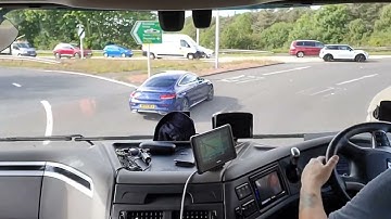 LGV/HGV How to look for, and use a blocker at roundabouts