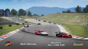 MRc Multi Monday - Round 5 (AS7 / XRR, FZR) | Live for Speed [LIVE onboard]
