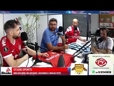 Studio Sports falando de dupla Gre-Nal
