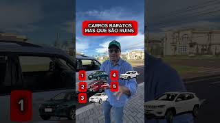 CARROS BARATOS, MAS RUINS! #carros #shorts #brasil