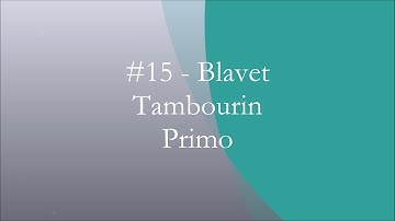 Rubank Advanced Flute Volume Two: Duet #15: Blavet - Tambourin (Primo)