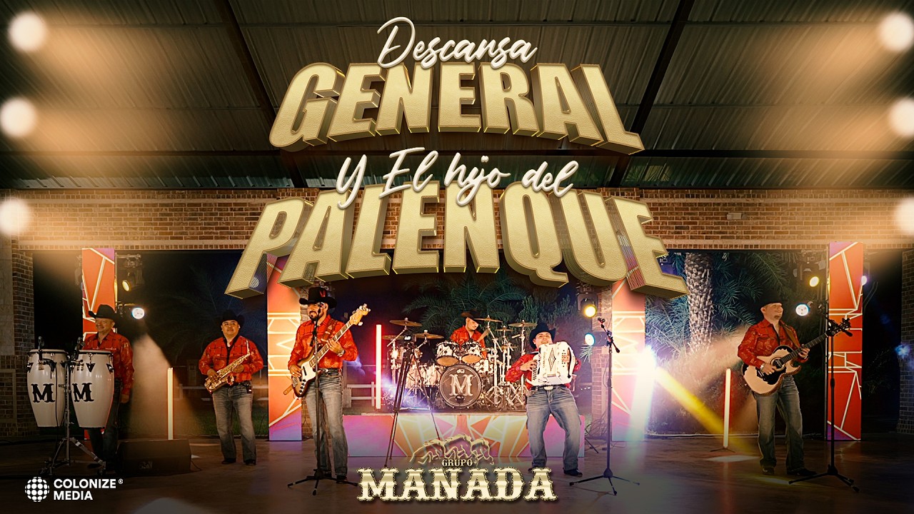 Grupo Manada - Descansa General y El Hijo del Palenque (En Vivo)