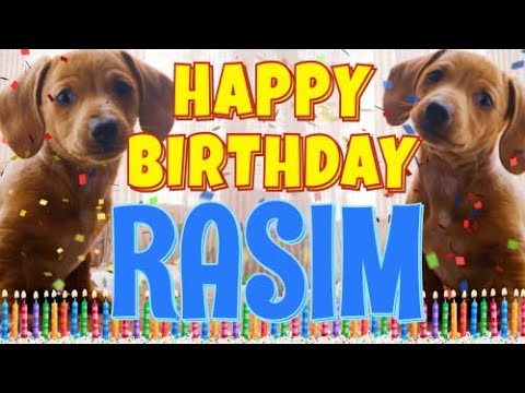 Happy Birthday Rasım! ( Funny Talking Dogs ) What Is Free On My Birthday