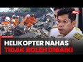 Dua helikopter TLDM terlibat nahas tidak boleh dibaik pulih