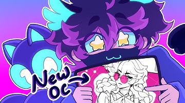 Chipping away at lineart for this character reference 👀