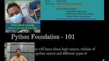 Python Foundation 101 by Myanmar Version