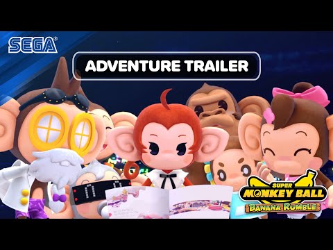 Super Monkey Ball Banana Rumble - Adventure Trailer