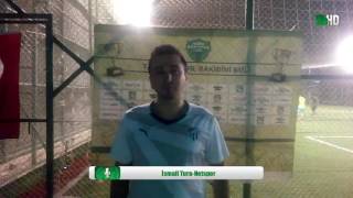 Netspor-Manyas Dağıstan Maç Röportajı İsmail Tura