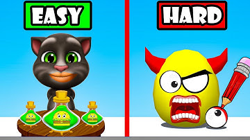 Talking Tom Vs Draw To Smash 😹😆💣✏️ Max Level Game, Funny & Satisfying Moments Ep.62