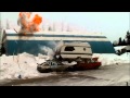 Markku crazy case tapaus  snow ramp trailer trash  urjala finland 2013 