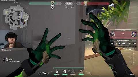 Sinatraa gave his best reaction to this viper ace