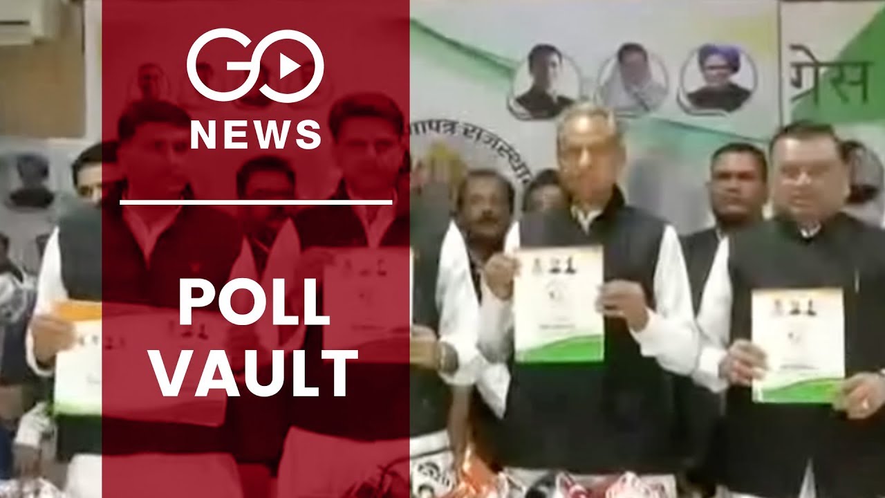 Congress Releases Rajasthan Manifesto