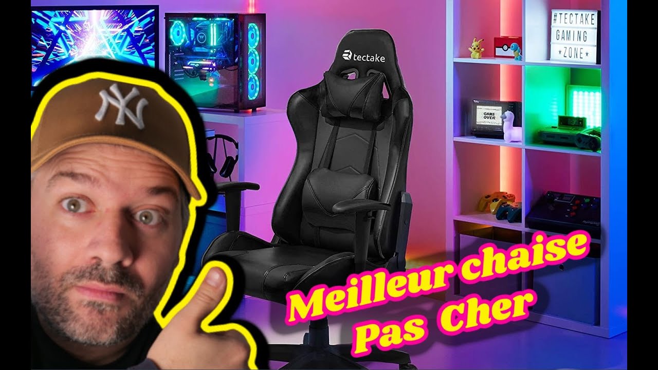 Meilleur Chaise Gamer pas cher 2021 TecTake