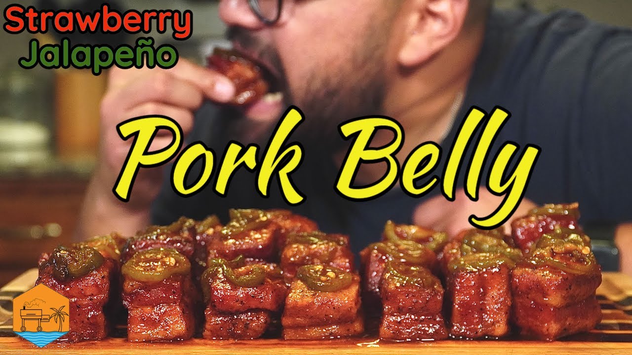 Strawberry Jalapeño Pork Belly Burnt Ends ARE AMAZING! YouTube