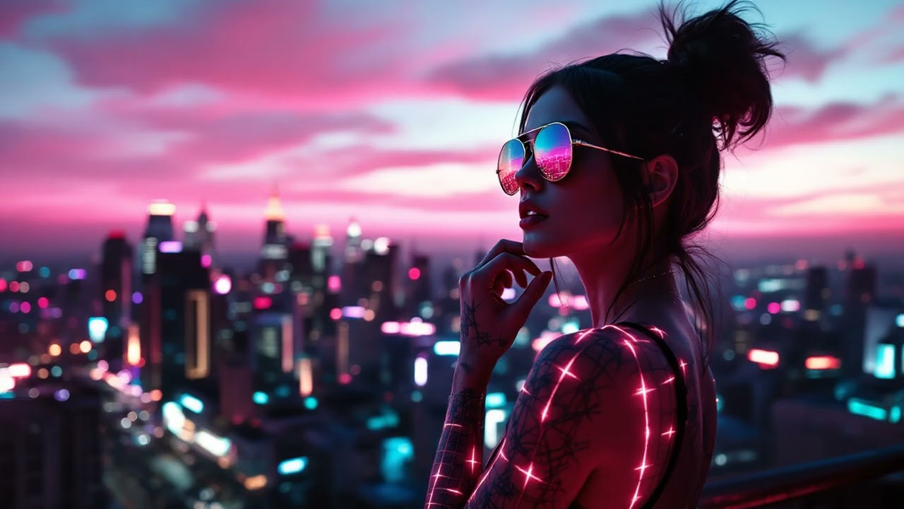 Spacewave | Night Drive Music, Cosmic Focus | Neon Echoes of the Void | Synthwave God