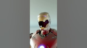 Ironman Mark III Suit up | Blender 3.6 | #3d #ironman #marvel #rdj