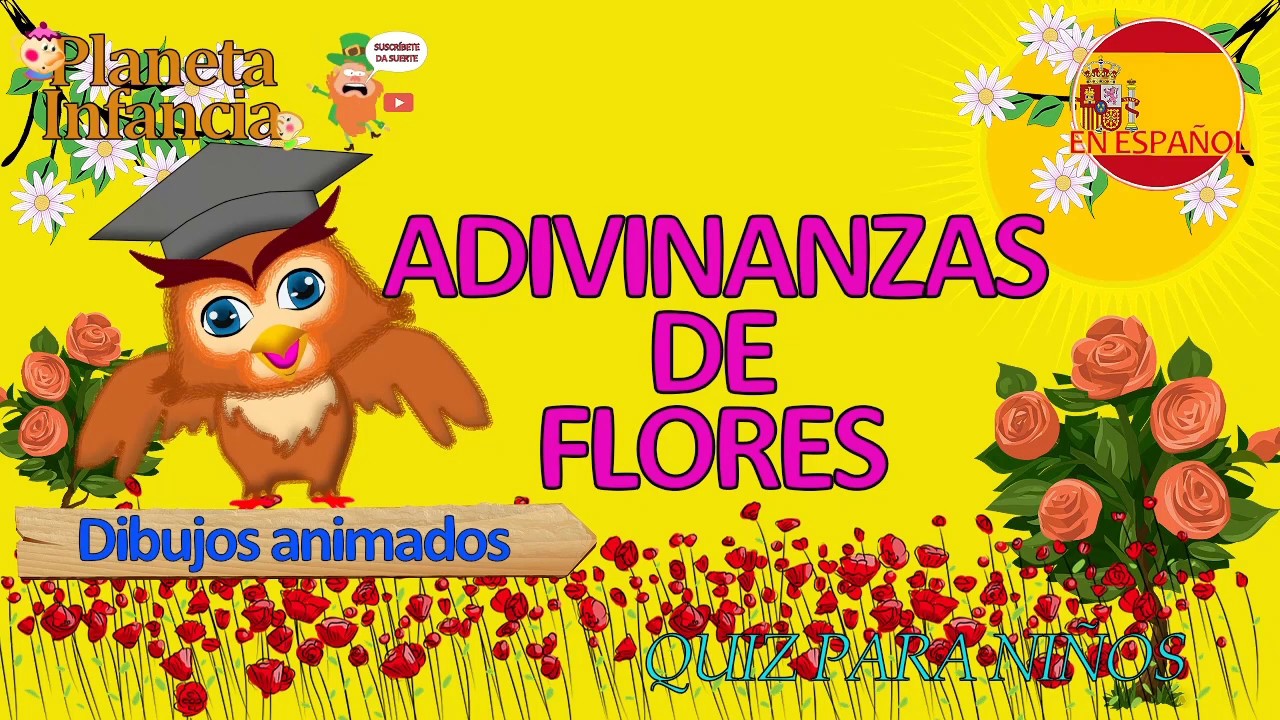 Adivinanzas De Flores La Primavera Para Ninos Infantil Con