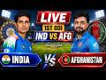Live: IIndia vs Afghanistan | 1st ODI  | Live Cricket Score &amp; Commentary 2nd Innings Last 5 Overs