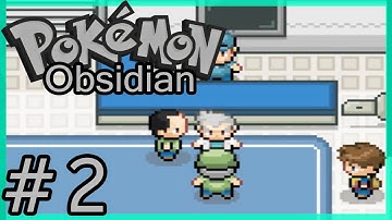 Pokemon Obsidian Version - MEETING PROFESSOR OAK - Walkthrough Part 2