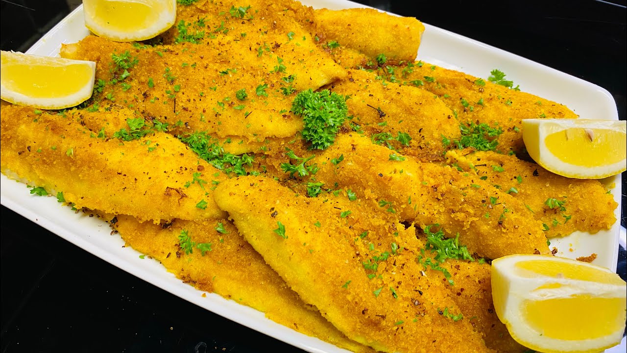 Un modo delizioso di mangiare il pesce, no fritto economico veloce