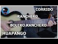 4 Ritmos en guitarra Muy Mexicanos para Aprender | CORRIDO, RANCHERO, BOLERO RANCHERO Y HUAPANGO