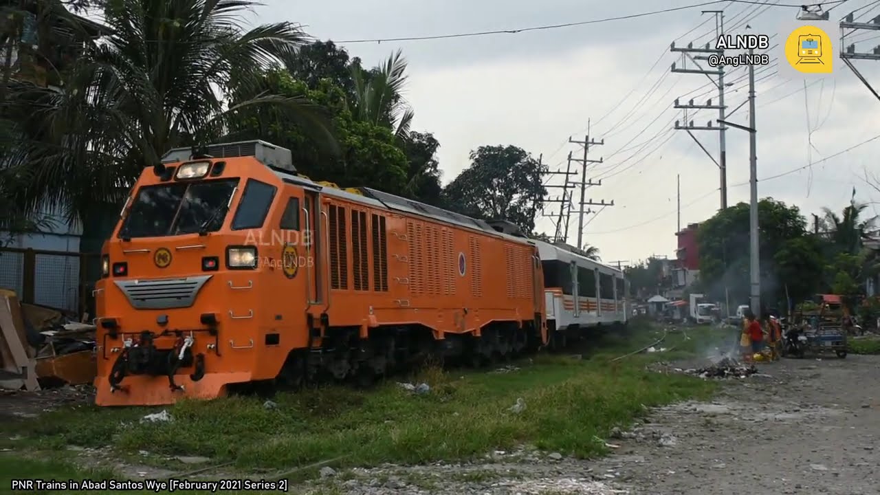 PNR Trains in Abad Santos Wye [February 2021 Series 2]