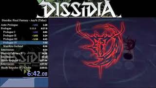 Dissidia: Final Fantasy ~ Any% Speedrun (w/ Tidus) | PB (1:47:47)