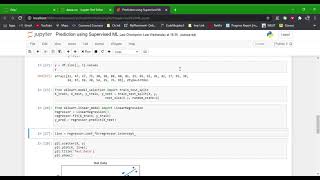 Prediction using Supervised ML   Jupyter Notebook
