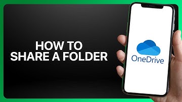 How To Share A Folder In OneDrive App 2025! Tutorial