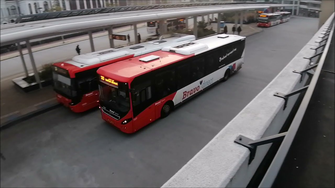 Het bus en trein vervoer in Tilburg 03-11-2021