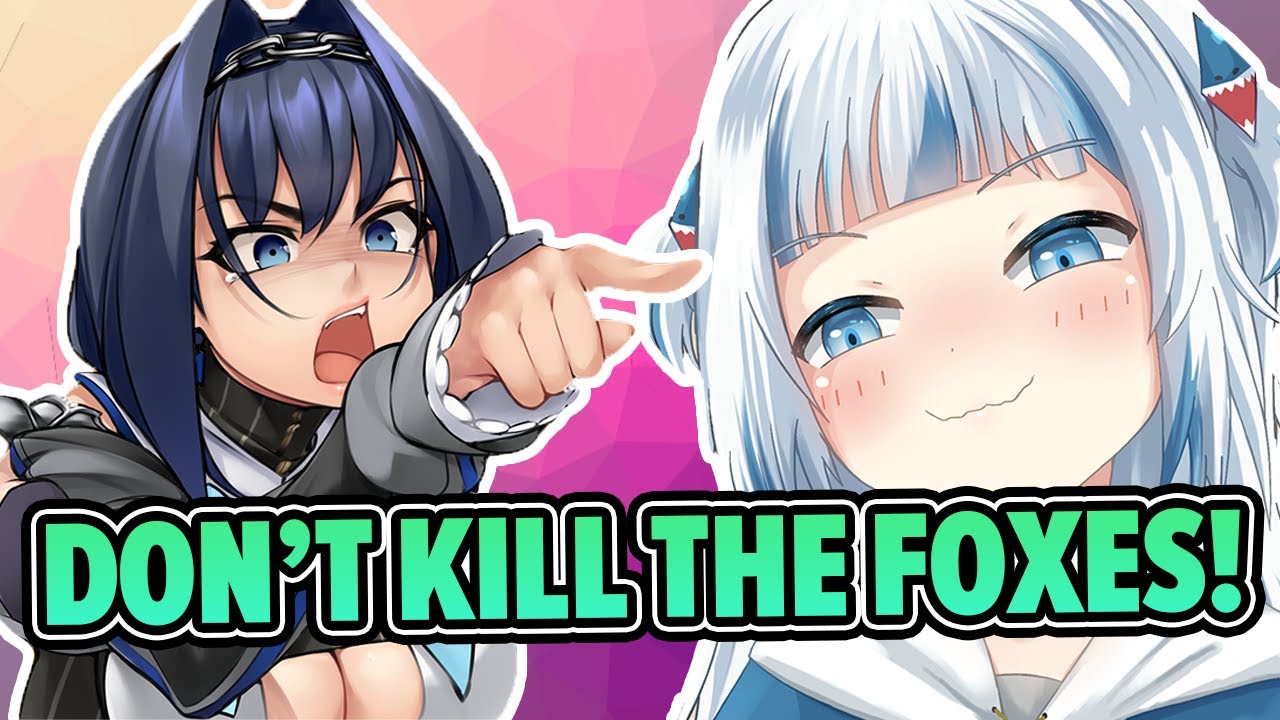 Kronii goes MAD when Gura tries to kill Mumei's foxes