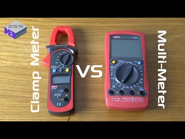 Multimeter Vs Clamp Meter - Plus a little on safety 