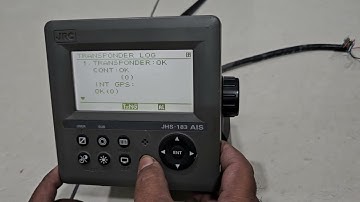 JRC JHS-183 AIS  TESTING